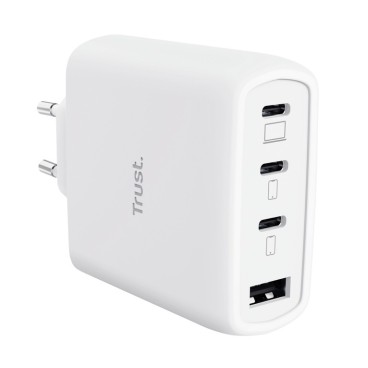 Trust Maxo 65W Universel Blanc Secteur Charge rapide Intérieure