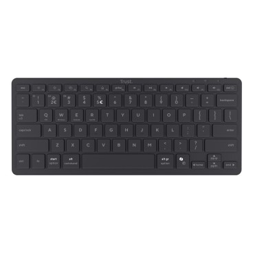 Trust Nado II clavier maison bureau USB + Bluetooth AZERTY Français Noir
