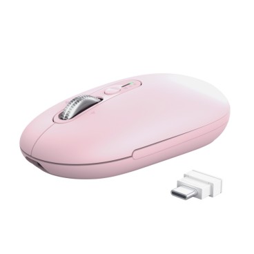 Trust Seron Slim Multi souris Bureau Ambidextre RF sans fil + Bluetooth Optique 3200 DPI