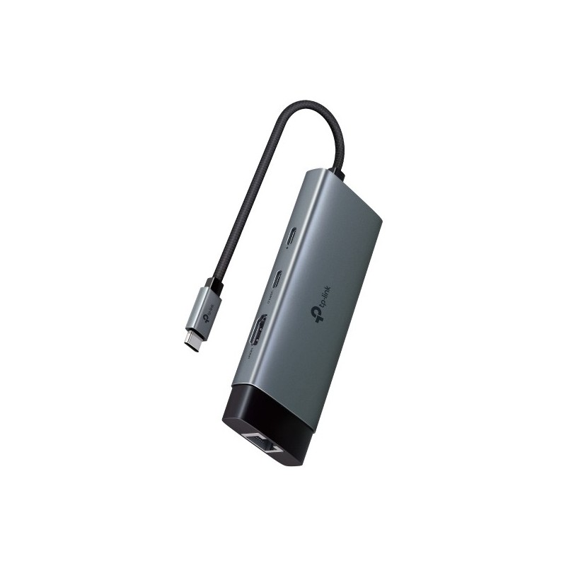 TP-Link UH6120C hub & concentrateur USB Type-C Gris