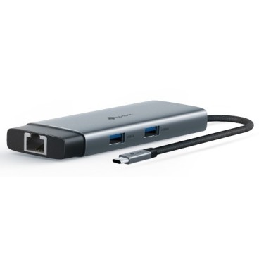 TP-Link UH6120C hub & concentrateur USB Type-C Gris