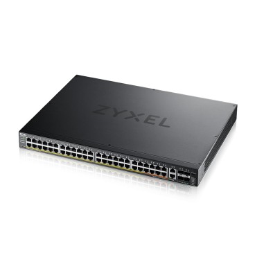 Zyxel XGS2220-54HP Géré L3 Gigabit Ethernet (10 100 1000) Connexion Ethernet, supportant l'alimentation via ce port (PoE)