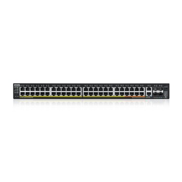 Zyxel XGS2220-54HP Géré L3 Gigabit Ethernet (10 100 1000) Connexion Ethernet, supportant l'alimentation via ce port (PoE)