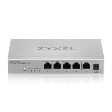 Zyxel XMG-105 Non-géré 2.5G Ethernet (100 1000 2500) Gris