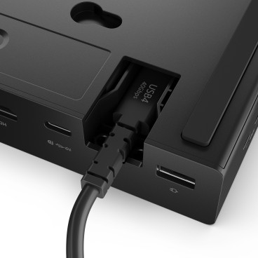 Lenovo ThinkPad USB4 Smart Dock 5500 with 135W Adapter Avec fil Noir