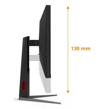 AOC G4 U27G4XM écran plat de PC 68,6 cm (27") 3840 x 2160 pixels 4K Ultra HD LED Noir, Rouge