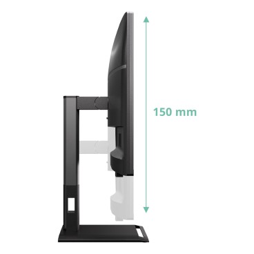 AOC Q27P4CV écran plat de PC 68,6 cm (27") 2560 x 1440 pixels Quad HD LED Noir