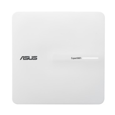ASUS EBA63 ExpertWiFi AX3000 Dual-band PoE 2402 Mbit s Blanc Connexion Ethernet, supportant l'alimentation via ce port (PoE)