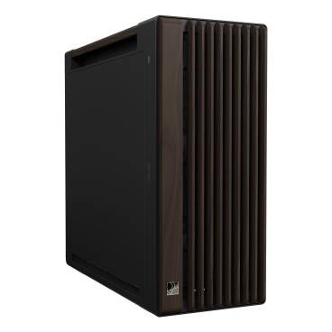 ASUS ProArt PA602 Wood Edition Modern Black - Metal Panel Midi Tower Noir, Bois