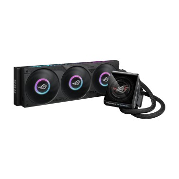 ASUS ROG Strix LC IV 360 ARGB LCD Processeur Kit de refroidissement du liquide 12 cm Noir