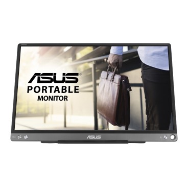 ASUS ZenScreen MB16ACE écran plat de PC 39,6 cm (15.6") 1920 x 1080 pixels Full HD LED Gris