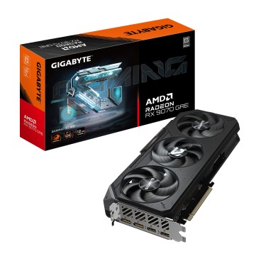 GIGABYTE Radeon RX 9070 GRE GAMING OC 12G – Carte graphique, 12GB GDDR6, 192bit, PCI-E 5.0, 2920 MHz Core Clock, 2 ×