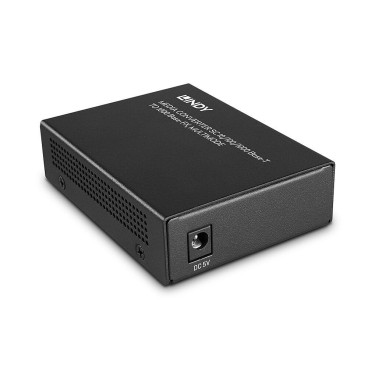 Lindy Convertisseur de média SC 10 100 1000 Base-T vers 1000 Base-FX, Multimode