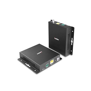 Lindy 39347 extension audio video Émetteur et récepteur AV Noir