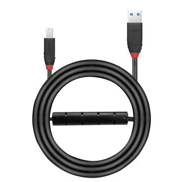 Lindy Câble USB 3.0 A B Actif Slim 10m