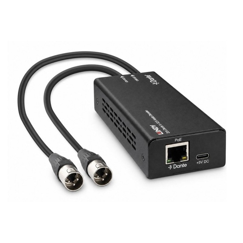 Lindy 70619 convertisseur audio Noir