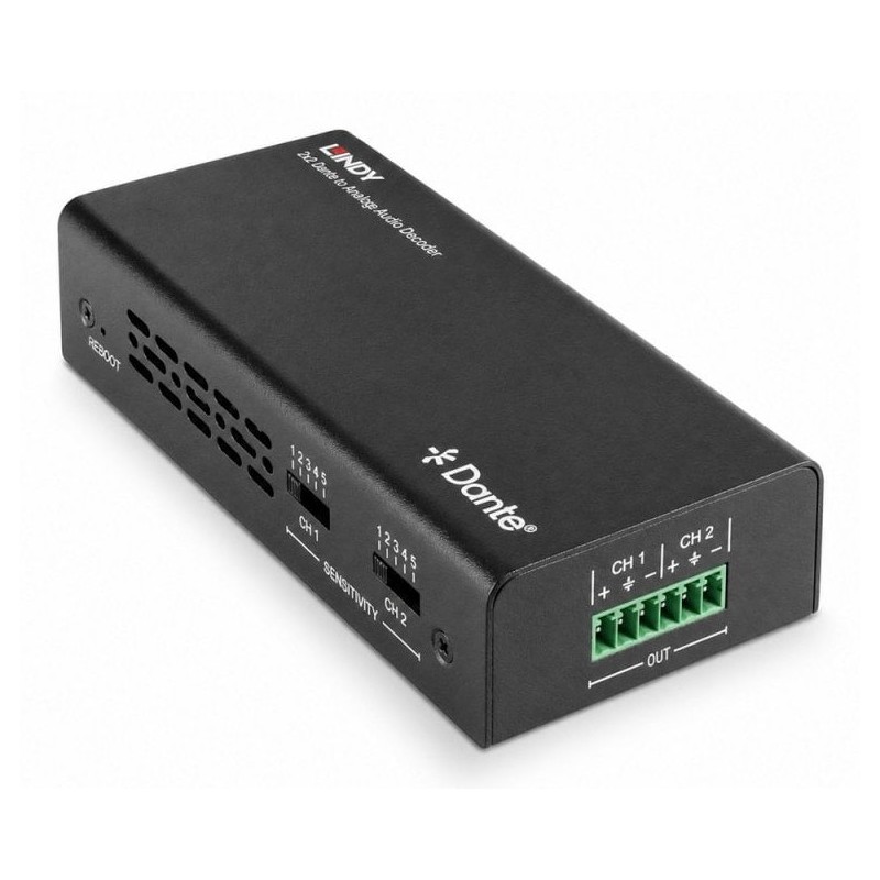 Lindy 70623 convertisseur audio Noir