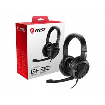 MSI Immerse GH30 V2 Casque Avec fil Arceau Gaming Noir