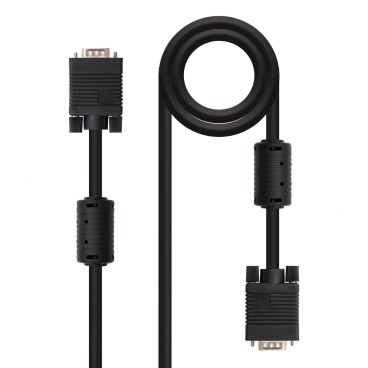 Nanocable 10.15.0103 câble VGA 3 m VGA (D-Sub) Noir