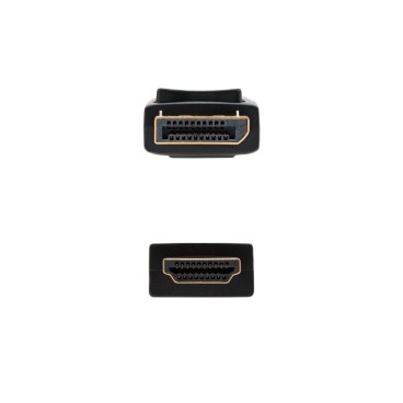 Nanocable 10.15.4305 câble vidéo et adaptateur 5 m DisplayPort HDMI Type A (Standard) Noir