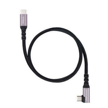 Nanocable 10.01.4702 câble USB USB 3.2 Gen 2 (3.1 Gen 2) 2 m USB C 10 Gbit s 100 W Noir