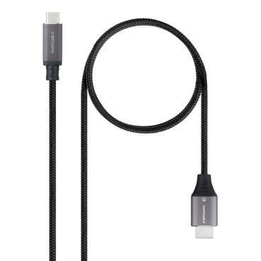 Nanocable 10.15.5262 câble vidéo et adaptateur 1,8 m USB Type-C HDMI Noir