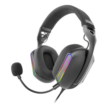 Mars Gaming MH-PRO Casque Avec fil Arceau USB Type-A Noir