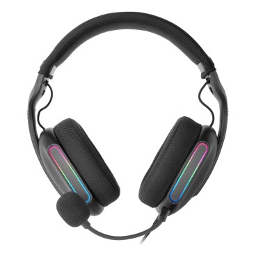 Mars Gaming MH-PRO Casque Avec fil Arceau USB Type-A Noir