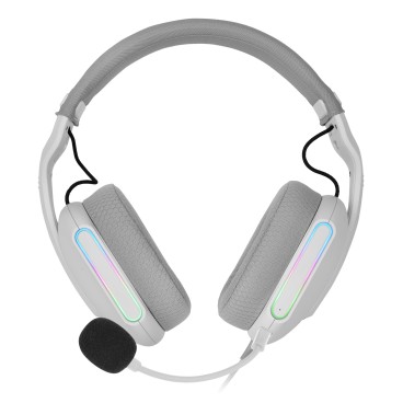 Mars Gaming MH-PROW Casque Avec fil Arceau USB Type-A Blanc