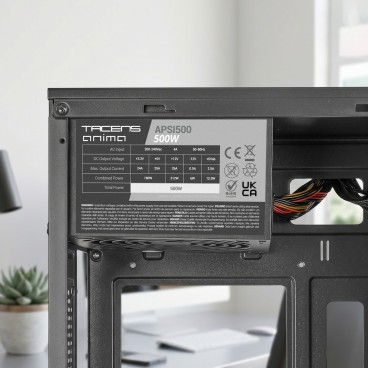 Tacens Anima AC8500 unité centrale Mini Tower Noir 500 W