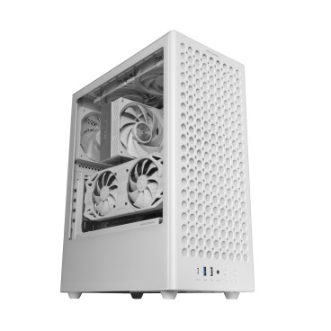Mars Gaming MCT800W unité centrale Midi Tower Blanc
