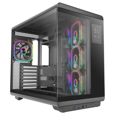 Mars Gaming MCREVPRO unité centrale Midi Tower Noir