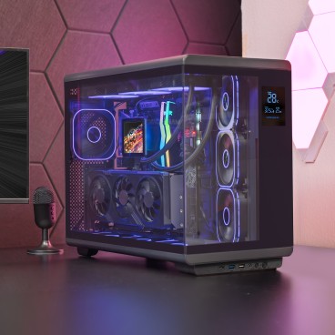 Mars Gaming MCREVPRO unité centrale Midi Tower Noir