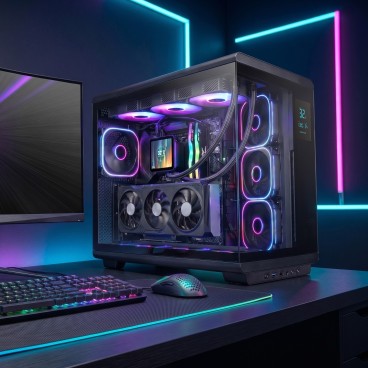Mars Gaming MCREVPRO unité centrale Midi Tower Noir