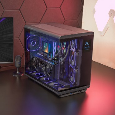Mars Gaming MCREVMAX unité centrale Midi Tower Noir