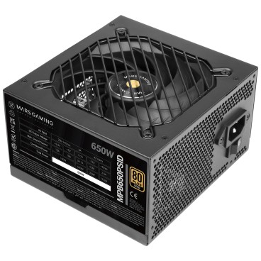 Mars Gaming MPB650PSID unité d'alimentation d'énergie 650 W Noir