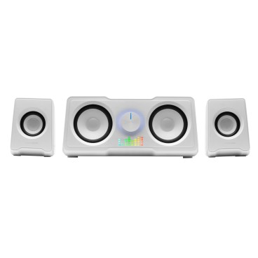 Mars Gaming MS22W haut-parleur Blanc Avec fil 35 W