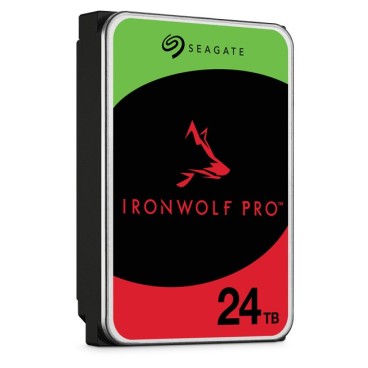 Seagate IronWolf Pro ST24000NT002 disque dur 24 To 7200 tr min 512 Mo 3.5" Série ATA III