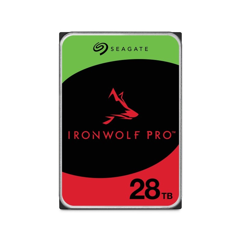 Seagate IronWolf Pro ST28000NT000 disque dur 28 To 7200 tr min 512 Mo 3.5" Série ATA III