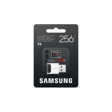 Samsung Carte microSDXC™ UHS-I 256 Go avec lecteur USB