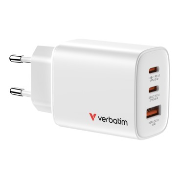 Verbatim 32353 chargeur d'appareils mobiles Universel Blanc Secteur Charge rapide Intérieure