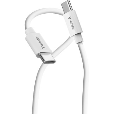 Verbatim 32409 câble USB USB 2.0 3 m USB C 0,48 Gbit s 100 W Blanc