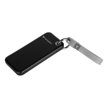 Verbatim Pocket SSD 256 Go USB Type-C 3.2 Gen 2 (3.1 Gen 2) Noir, Gris
