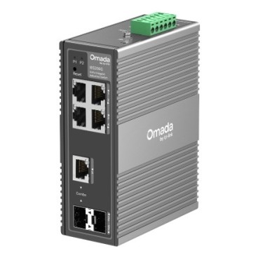 TP-Link Omada IES206G commutateur réseau Géré Gigabit Ethernet (10 100 1000) Noir