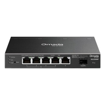 TP-Link Omada SG2206MP commutateur réseau L2 Gigabit Ethernet (10 100 1000) Connexion Ethernet, supportant l'alimentation via