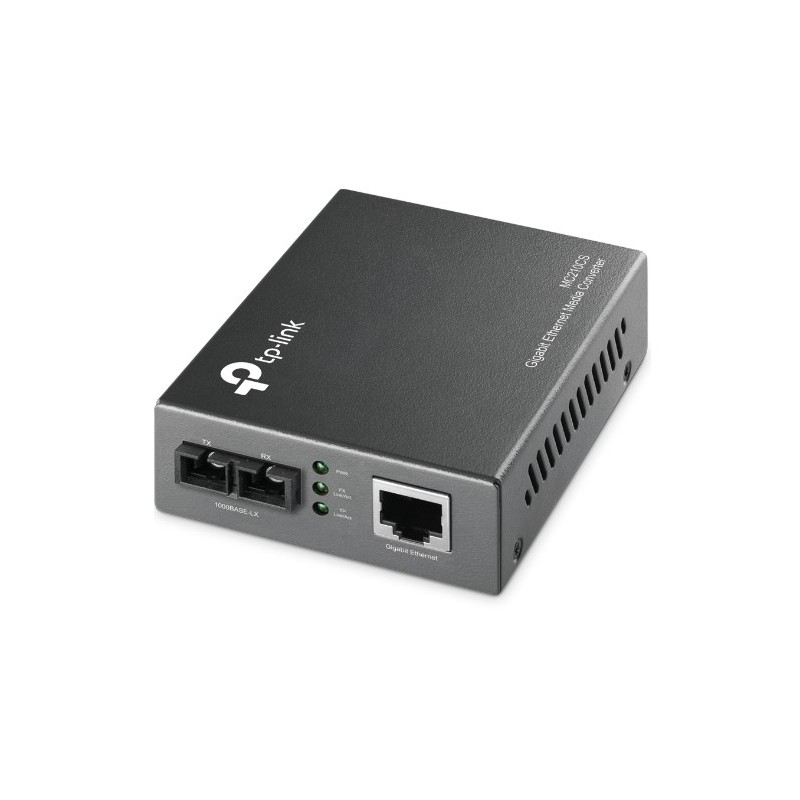 TP-Link Omada MC210CS convertisseur de support réseau 1000 Mbit s 1310 nm Monomode Noir
