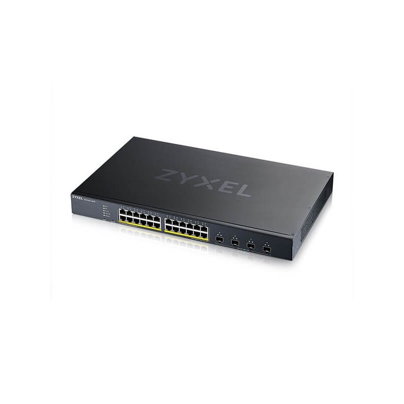 Zyxel XGS1935-28HP Géré L3 Gigabit Ethernet (10 100 1000) Connexion Ethernet, supportant l'alimentation via ce port (PoE)