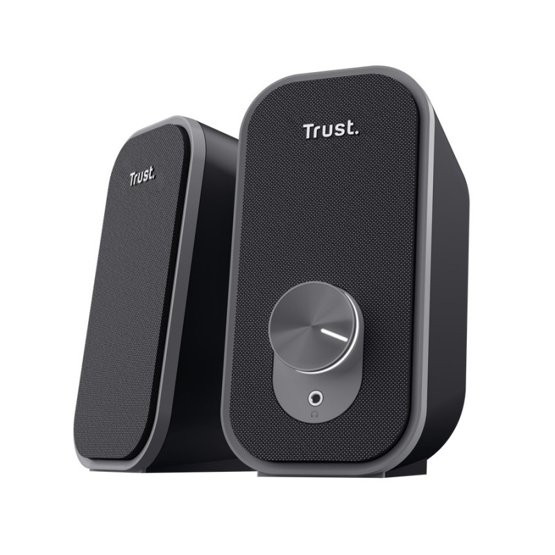Trust 25670 haut-parleur Noir Avec fil 6 W