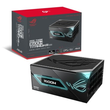 ASUS ROG -THOR-1600T3-GAMING-EVO unité d'alimentation d'énergie 1600 W 20+4 pin ATX ATX Gris