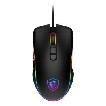 MSI FORGE GM300 souris Gaming Ambidextre USB Type-A Optique 7200 DPI